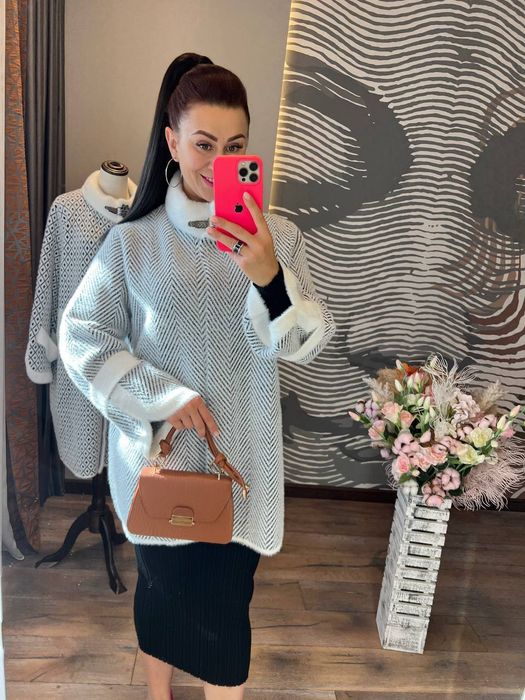 благородная альпака оверсайз большой размер