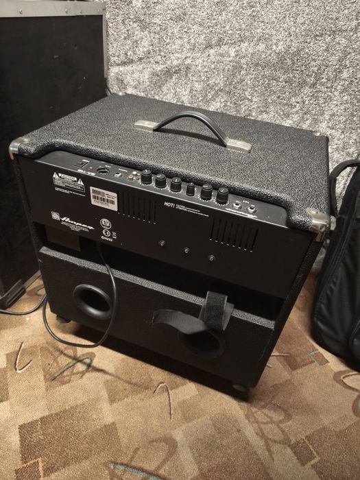 Combo basowe i zmacniacz piec Ampeg bass