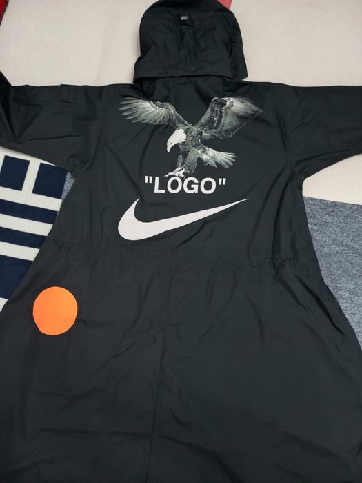 NikeLab x OFF-WHITE Mercurial NRG X  колаба Jacket Куртка Плащ