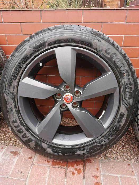 Felgi aluminiowe 19" + opony letnie Goodyear 235/55 R19 - komplet