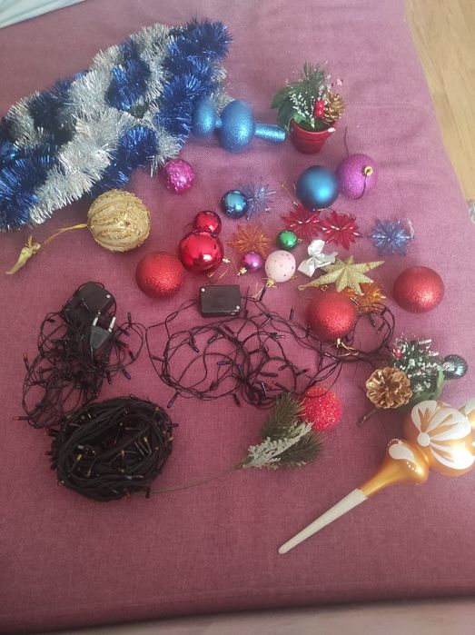 Ялинка та іграшки