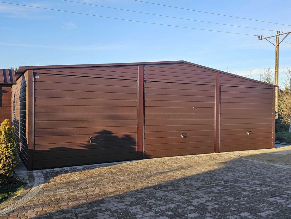 Garaż blaszany 6x5 PREMIUM inne wymiary
