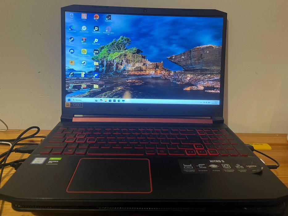Laptop Acer Nitro 5, i5-9300H/16GB/512/Win11 GTX1650 IPS