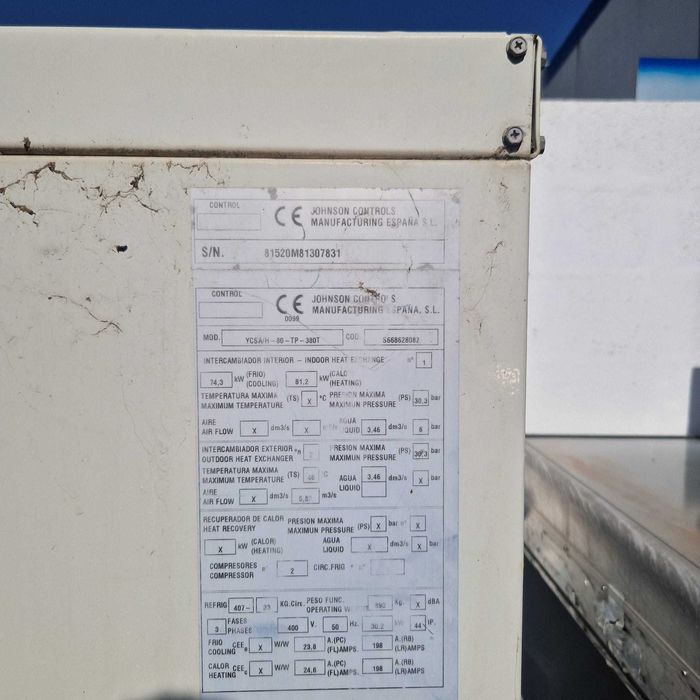 Chiller YORK by Johnson Controls