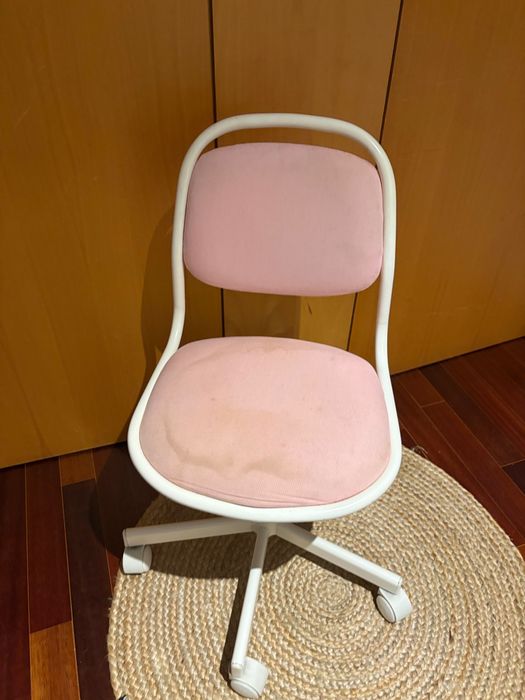 Cadeira de Secretária rosa