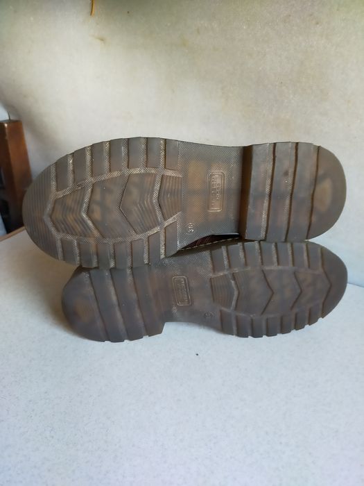 Buty zimowe trapery kozaki Papuchi skórzane ocieplane  38