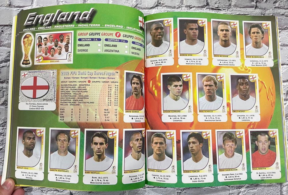 Panini Super Mondiale France 98 World Cup журналы