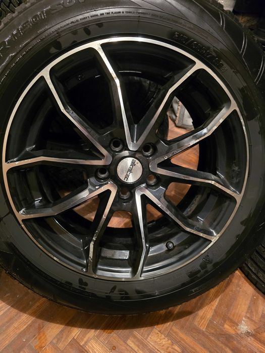 Felgi Alkatec RX10 Black Polished 17" 5x112, ET35, otwór centr. 66.6