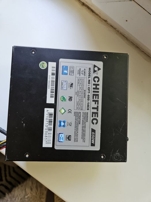 Блок живлення chieftec cft 650 14cs