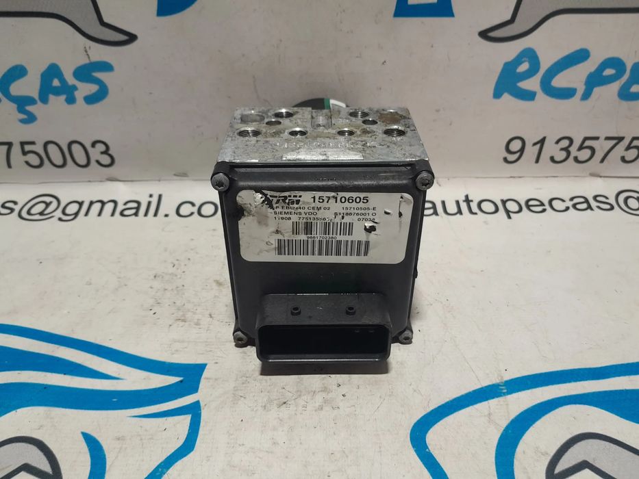 ABS MODULO BLOCO HIDRAULICO PEUGEOT 407 6D 1.6 HDi 16V 110CV / 2.0