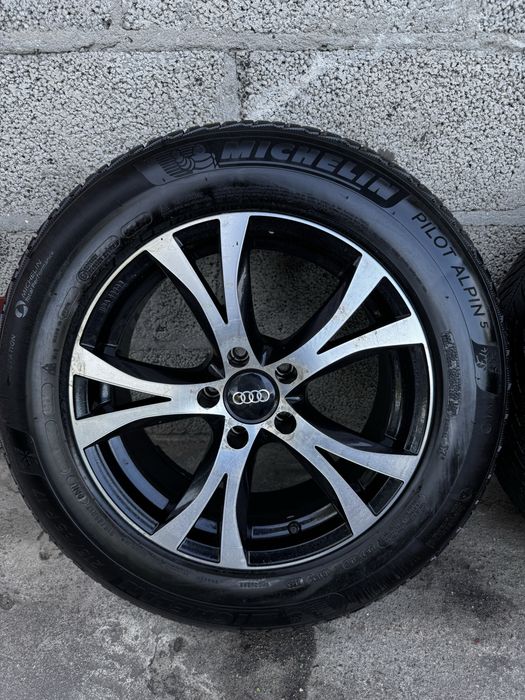 Felgi Aluminiowe Koła Zimowe R17 5x112 Audi Q3 Q5 Opony 215/65/17
