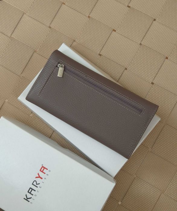 Кожаный женский кошелек KARYA 1146. Турция. Шкіряний гаманець