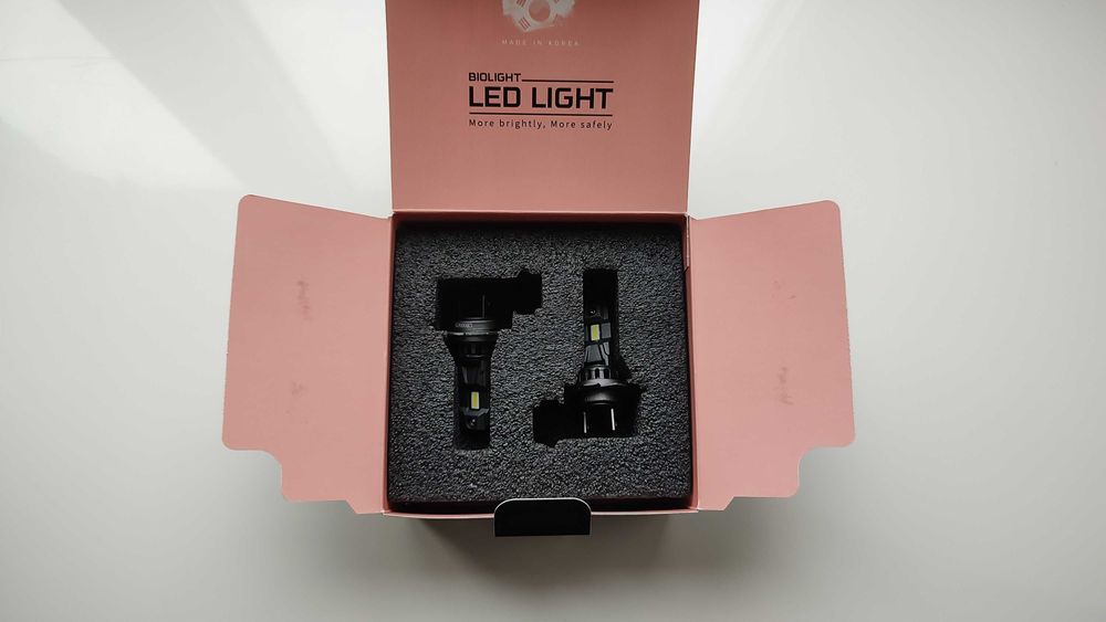 LED лампи третього покоління Biolight Vision Force H7 Made in Korea