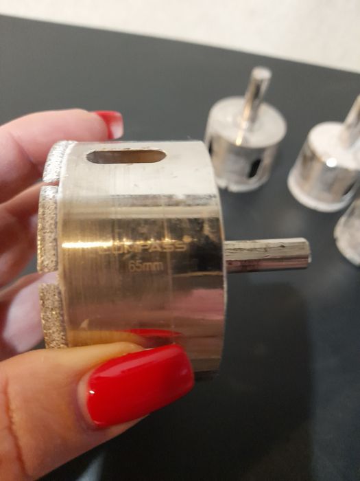 Алмазные коронки.