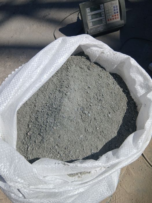 Песок речной мытый и отсев (фр. 0-5). Днепр. Мешки по 40 кг