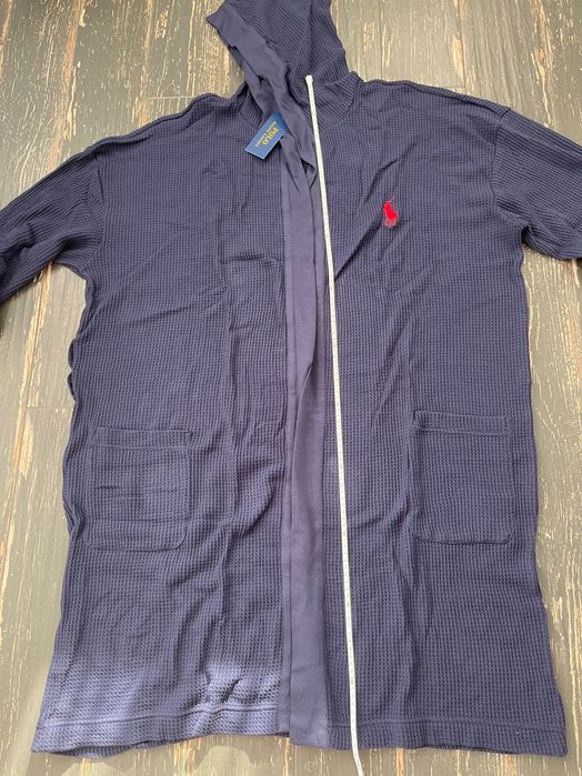 Polo Ralph Lauren Thermal Hooded Robe. Халат мужской коттон р M-L