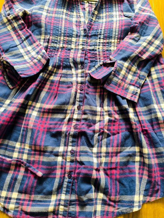 Koszula ciążowa flanela rozm.10