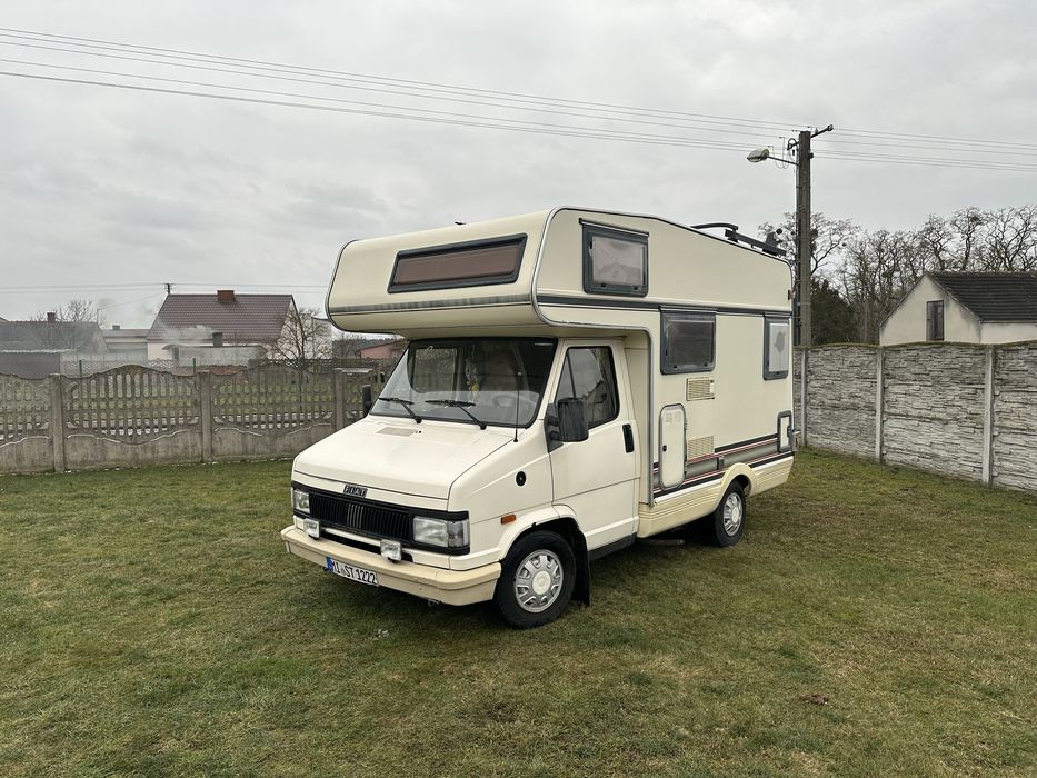 kamper camper Fiat Ducato 1.9 D Burstner 1992 rok