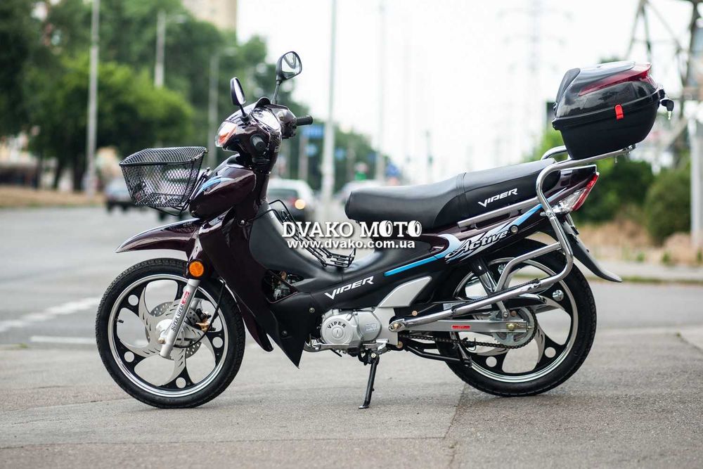 Новый Скутер / мопед Вайпер Актив 125 cc КРЕДИТ, Гарантия(МОТОСАЛОН) !