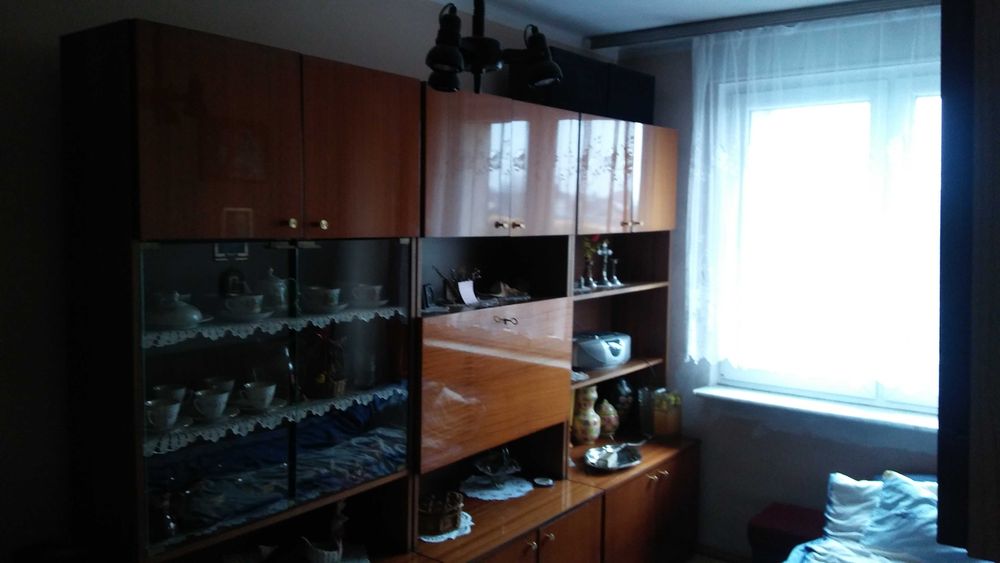 Mieszkanie dwupokojowe w bloku z garażem.
