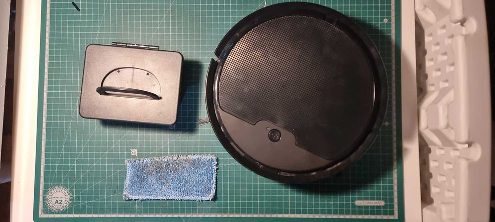 Aspirador Robô Inteligente Preto