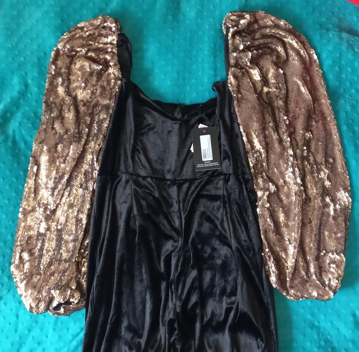 Комбінезон вечірній паєтки велюр фірмовий 50 р.