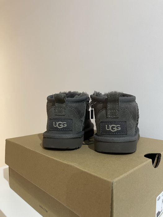 Dziecięce UGG T Classic Ultra Mini grey