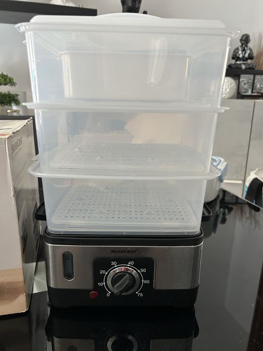 Cozedor eletrico a vapor