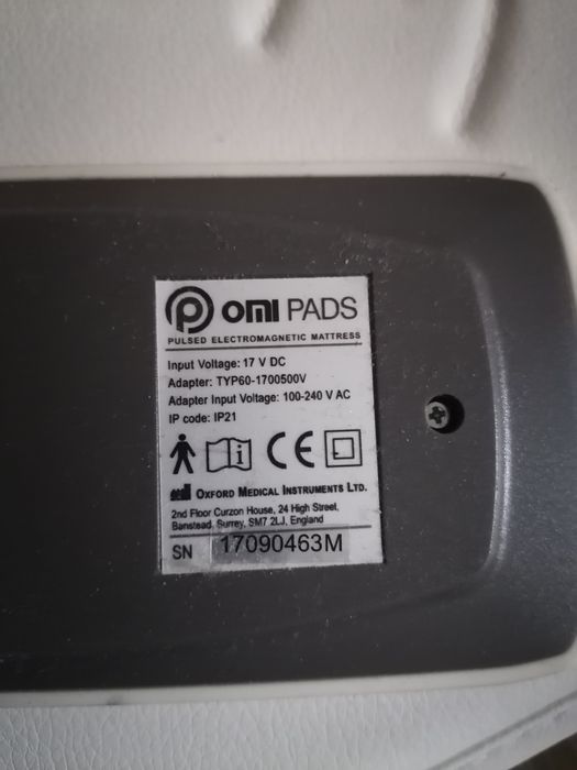 Импульсный электромагнитный лечебный матрас масажер omi pads Англия