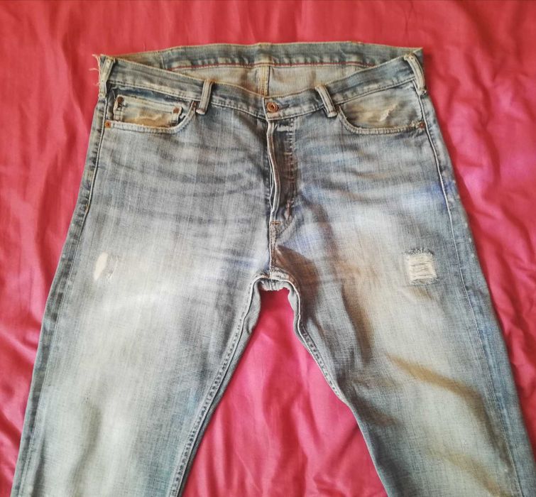 Jeansy męskie Ralph Lauren 1967 Spencer Slim 38/34