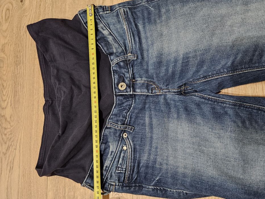 Spodenki krótkie jeansowe ciążowe H&M 36 S
