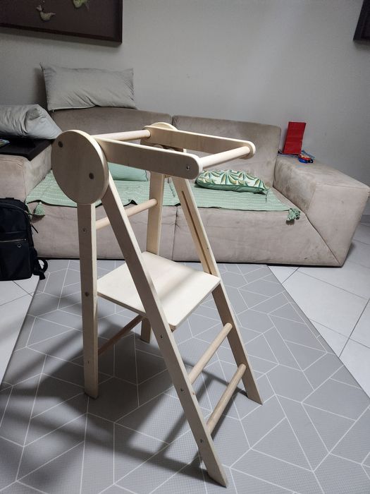 Torre de Aprendizagem dobrável em madeira - Little Pea