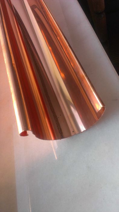Rynny miedziane 150, 180 mm, rury 150, 125 i 100 mm
