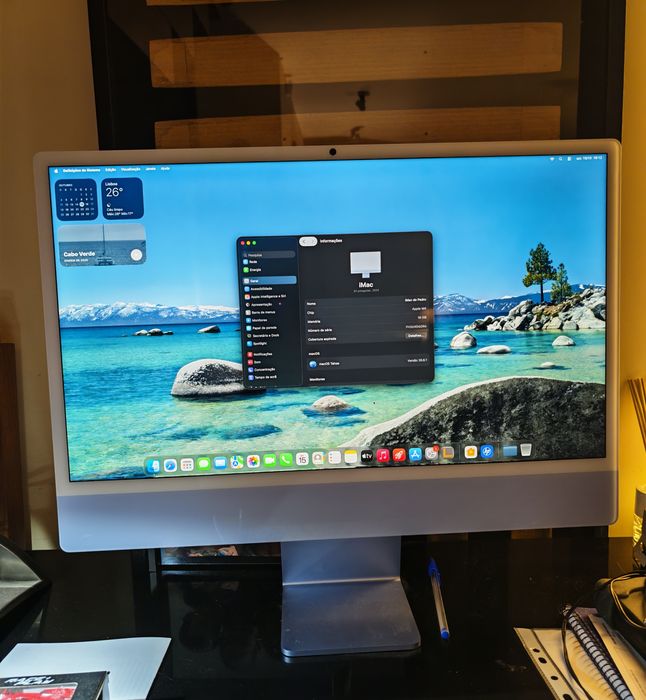 Imac 24 polegadas processador M4 como novo