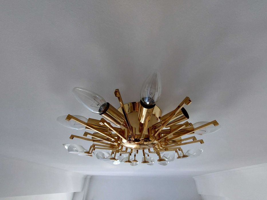 Candeeiro de Teto - Dourado