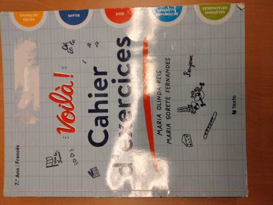 Caderno atividades francês 7 ano