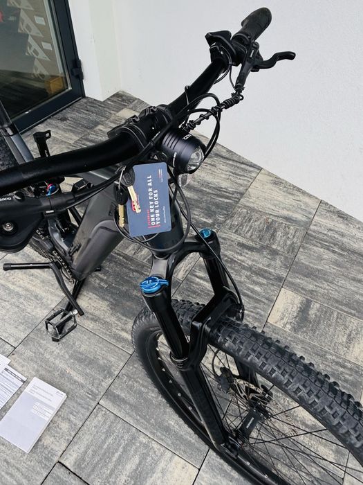 Elektryczny Cube Stereo Hybrid 120 Race, Bosch CX, zawieszenie FOX