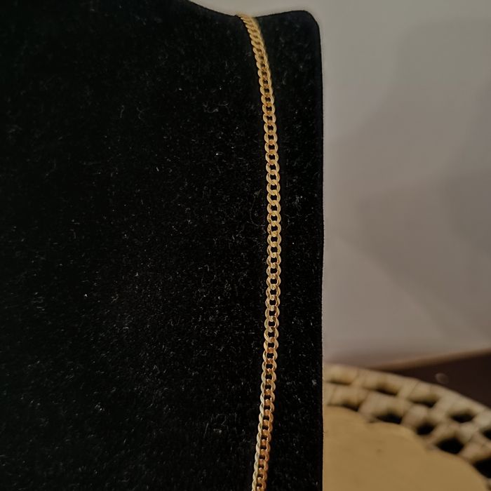 Złoty nowy łańcuszek pancerka 2.80 grama długość 45cm