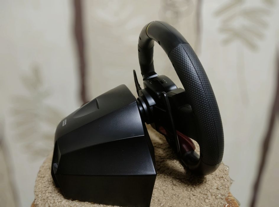 Бездротове кермо Hori Wireless Racing Wheel Apex для PS5 / PS4 / PC (SPF-022U) • Стан Нового!
