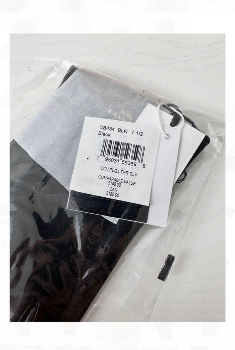 Женские кожаные перчатки на подарок девушке жене COACH Gloves оригинал
