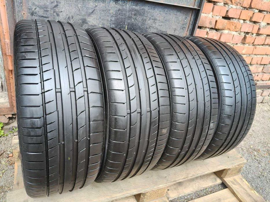 Continental Conti Sport Contact 5 225/40r18 92Y Extra Load 4шт, 6мм, ЛЕТО. Привезены из Германии