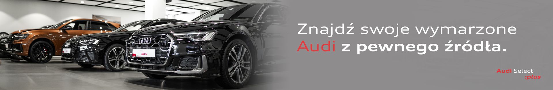 Audi Select :plus G&G Auto Rzeszów top banner