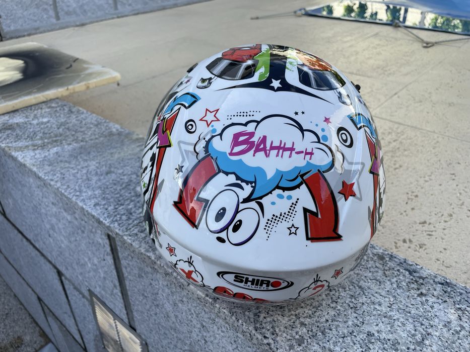 Capacete de mota para criança