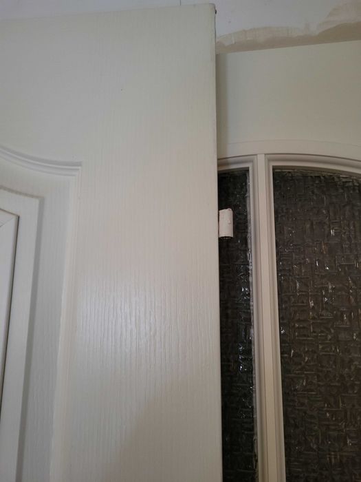 Drzwi wewnętrzne białe, do wc lub łazienki, 2 szt