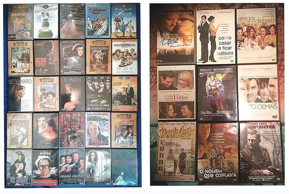 Lote 153 filmes DVD/BLU-RAY/HD-DVD originais (Lote 13)