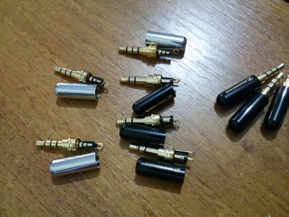 Sennheiser mini jack 3.5 mm штекер, гнездо джек, XLR mini