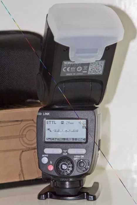 Flash Yongnuo YN-685 NIKON TTL HSS WIRELESS Novo + Difusor [ YN 685 ]64171298060931121