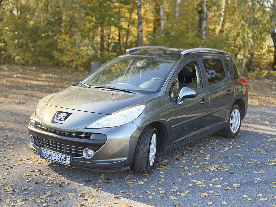 Peugeot 207 sw piekny zadbany sprawny okazja ekonomiczny