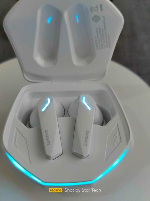 Fones Lenovo GM2 Pro - Preto | Branco