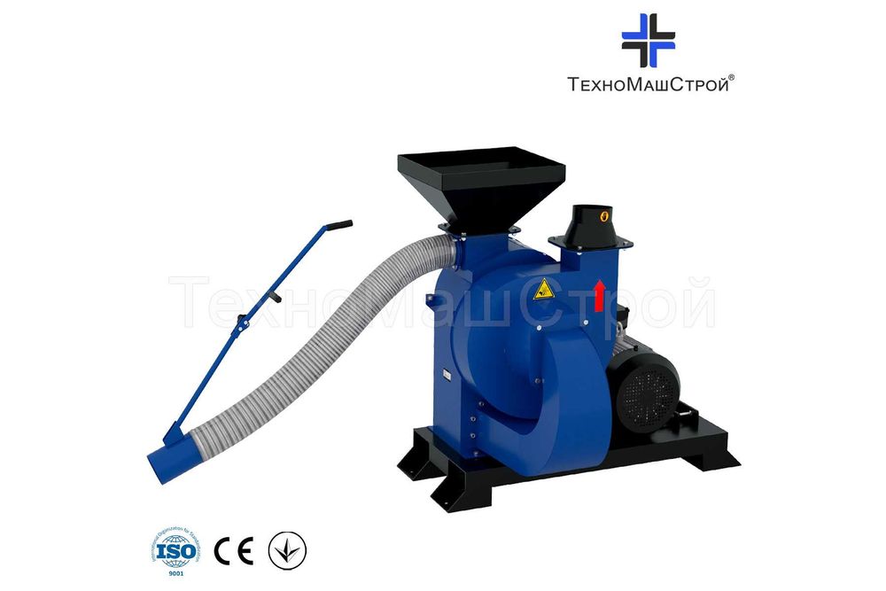 Подрібнювач тріски (молоткова дробарка) CHOPPER 400. Дробилка щепы